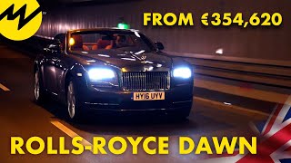 RollsRoyce Dawn Convertible  From €354620  Motorvision International [upl. by Ulick]