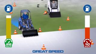 MultiOne mini loader vs SkidSteer [upl. by Grover249]