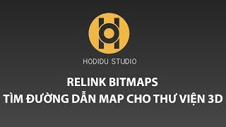 HODIDU STUDIO  CÀI ĐẶT VÀ SỬ DỤNG RELINK BITMAPS  TÌM ĐƯỜNG DẪN MAP CHO THƯ VIỆN 3DSMAX [upl. by Asa]