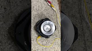 Test of JBL 2402 bullet tweeter [upl. by Ynnol]