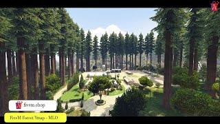 FiveM Forest Ymap  FiveM Tree Pack fivem tree [upl. by Chiaki]