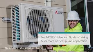 Sizing amp Selecting Air Source Heat Pumps in Cold Climates [upl. by Maffei]