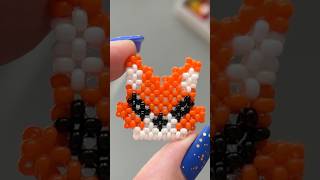 Beaded fox tutorial 🦊 [upl. by Nnaaras]