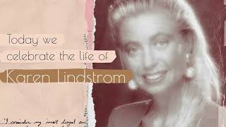 Karen Lindstrom celebrating her life in photos 19682019 [upl. by Enneyehc]