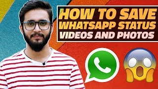 How to Download WhatsApp Status Videos and Photos on Your Android Smartphone [upl. by Lyell]