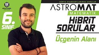 Astromat 6 Sınıf Hibrit SorularTest 29  Üçgenin Alanı [upl. by Niboc]