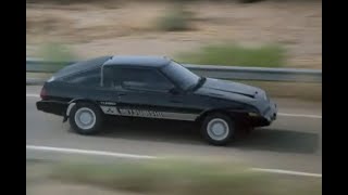 Cannonball Run II 1984  Mitsubishi Starion chase [upl. by Adaran]