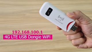 1921681001  How to configure 4G LTE USB Dongle WiFi [upl. by Wey]