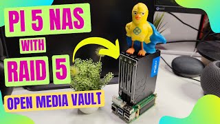 How To Setup RAID 5 using OpenMediaVault OMV on a Raspberry PI  Radxa Penta Sata Hat [upl. by Adnoryt307]