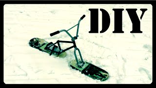 Fabriquer un snowscoot [upl. by Durware103]