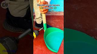 Como hacer un recolector de basura con materiales reciclados ♻️♻️ diy viralvideo viral dicas [upl. by Alvita985]