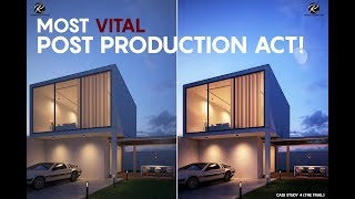 RENDER LIKE A PROEXTERIOR POSTPRODUCTION [upl. by Hollenbeck]