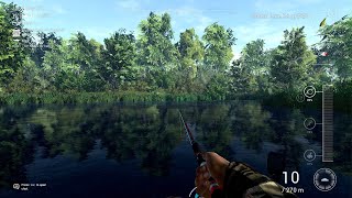 Fishing Planet  saint croix lake unique clear muskie [upl. by Ilatfan]