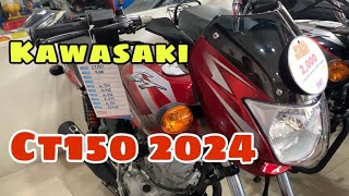 Kawasaki bajaj ct150 2024 walk through [upl. by Neehs377]