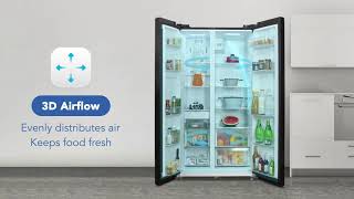 Kelvinator Refrigerators  584L SideBySide Refrigerator  ReadyforAnything [upl. by Anaytat]