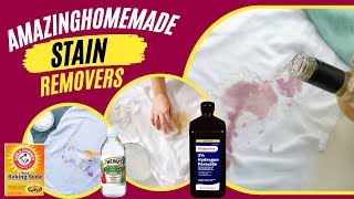 These Homemade Fabric Stain Remover is Pure Magic [upl. by Yelwah]