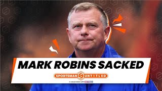 quotHEARTBROKENquot Mark Robins SACKED by Coventry City  fan reaction [upl. by Ahsauqal]