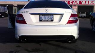 2010 Mercedes Benz C300 Exhaust Sound [upl. by Unni220]