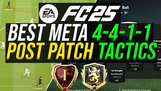 Best META 4411 TACTICS POST LIVE TUNING PATCH With New Roles  FC 25 [upl. by Constancia]