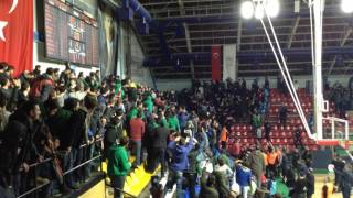 Sakarya Büyükşehir Basket Bursaspor Maç Sonu Olaylar [upl. by Qiratla]