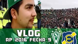 VLOG  S Wanderers 01 Everton  Clásico Porteño  Fecha 9  Apertura 2016 [upl. by Ahsuatan]