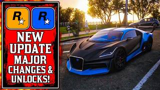 ALL Major CHANGES amp Rewards in The NEW GTA Online UPDATE New GTA5 Update [upl. by Ellednek]