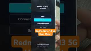 Redmi Note 13 5G Hard Reset [upl. by Josias]