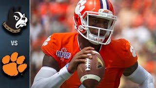 Wofford vs Clemson  2015 ACC Football Highlights [upl. by Acceb]