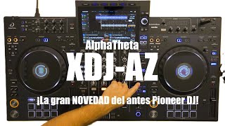 AlphaTheta XDJAZ Review Completa y Demo del Nuevo TodoenUno  ¿El Mejor Controlador de 2024 [upl. by Anairam194]