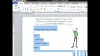 Tutoriel  Word 2010  Blocs de construction [upl. by Eanahs64]