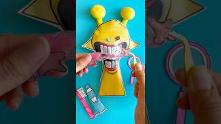 Making Incredibox Sprunki SIMON Yellow  Care Tips Squishy Paper  Ghes Handmade [upl. by Dnomed]