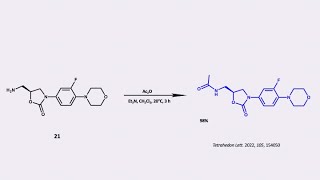 Linezolid antibacteriano síntesis [upl. by Rodger905]