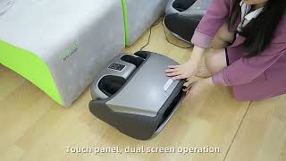 Ultimate Leg amp Foot Therapy with DRS7000A  Roller Vibration amp Heat Massage [upl. by Annirak888]