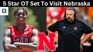 Nebraska Getting A Visit From The 1 OT In The Country  Nebraska Football Recruiting News [upl. by Boeke]