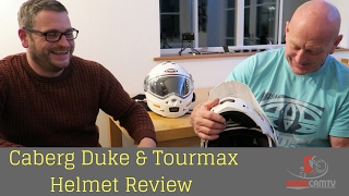 Caberg Duke and Tourmax review and comparison  Great Helmets [upl. by Brook]