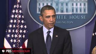 President Obama Addresses the Boston Marathon Explosions [upl. by August]