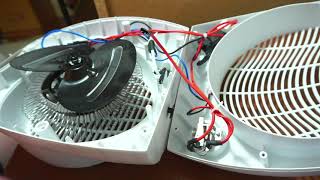 How to fix a cheap space heater for free pressure switch fix [upl. by Eedna]