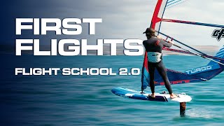 How to Windfoil  First Flights basics [upl. by Tyra]