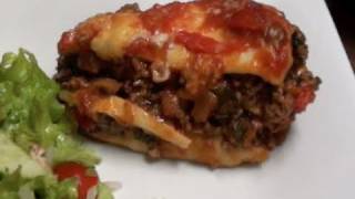 HOW TO MAKE SPICY MEXICAN LASAGNE  Gregs Kitchen [upl. by Ycaj]