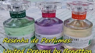 Resenha dos perfumes da Benetton [upl. by Riehl]