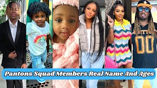 Pantons Squad Family Members Real Name And Ages 2024 [upl. by Chic]