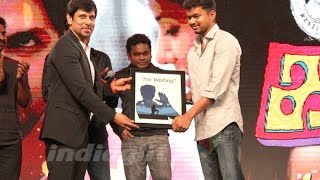 Friendship bonding at Kappal Audio Launch  Vikram Vijay AR Rahman Shankar [upl. by Weissberg]