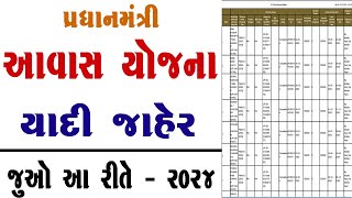 Pradhan Mantri Awas Yojana 2024 List Kaise Dekhe  Pradhan Mantri Awas Yojana 2024 Online Apply [upl. by Notsa]