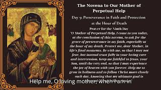 The Novena to Our Mother of Perpetual Help Day 9 Perseverance in Faith and Protection [upl. by Adama]