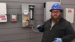 review of how to deenergize an electrical panel and replace a 240 volt breaker safely [upl. by Acyre]