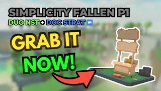 Fallen Simplicity  DUO NST FALLEN ON SIMPLICITY  Roblox Tower Defense Simulator [upl. by Ulla]