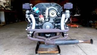 Jim Rs VW Beetle 1641cc with dual Kadrons and RISmachine ported heads [upl. by Nonek]