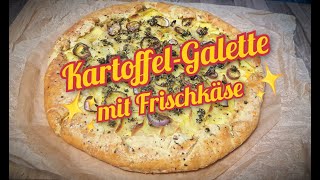 Folge 131 KartoffelGalette mit Frischkäse [upl. by Knah]