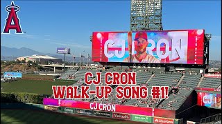 2023 CJ CRON LIVE WALKUP SONG 1  2023 Angels Baseball [upl. by Ngo]