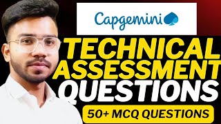 Capgemini Technical Assessment Questions  Capgemini Technical Assessment MCQ Questions [upl. by Rumilly]